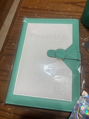 Tiffany & Co. Notebook & Handmade Pens Set